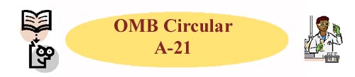 Yellow Oval - OMB Circular A-21